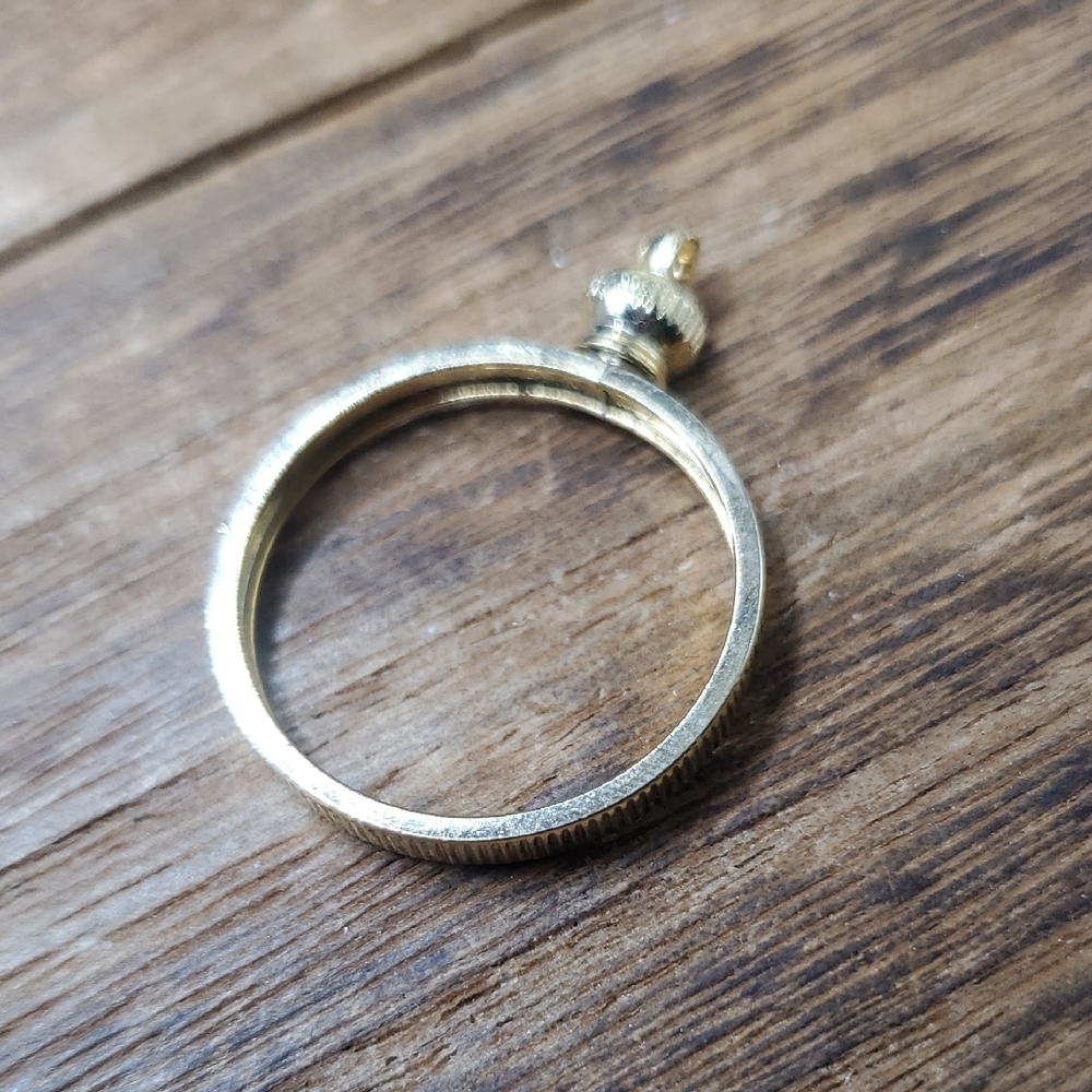 Coin Holder Bezel Pendant Collectible P303